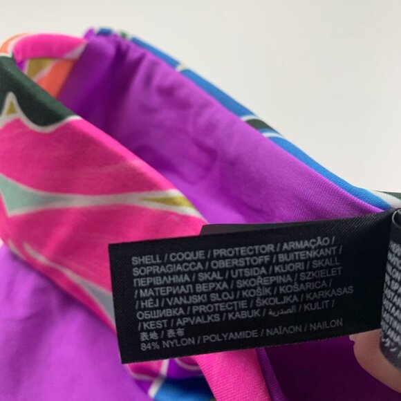 Hurley Max Isla Full Tab Side Bottoms Women's XS Violet Floral Swim Beach Bikini - Picture 7 of 9